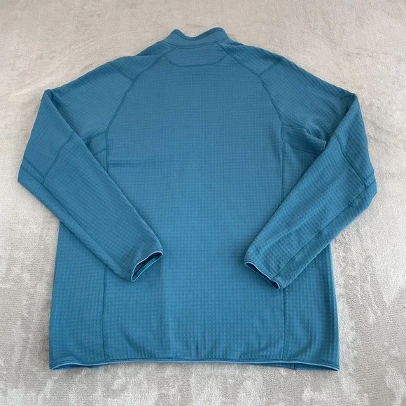 Patagonia R1 Fleece 1/2 Zip Pullover Jacket Men 2XL Regulator Waffle Polartec
